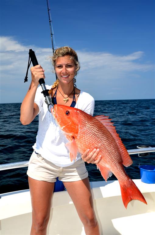 Red-snapper-fishing - Distraction Charters