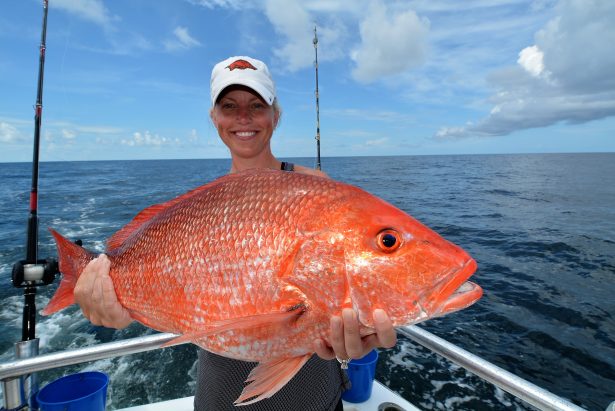 beautiful-red-snapper-charter-boats - Distraction Charters