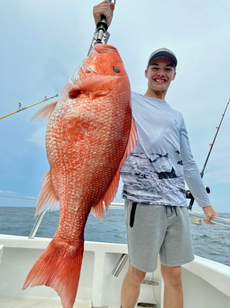 big red snapper caught orange beach alabama